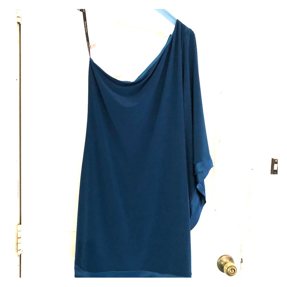 Teal Off Shoulder Dress